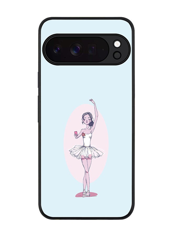 Stylizedd For Google Pixel 10 Pro Case,Slim fit Camera Protection, Shockproof Thin Phone cover  - Twirling Ballerina - Image 1